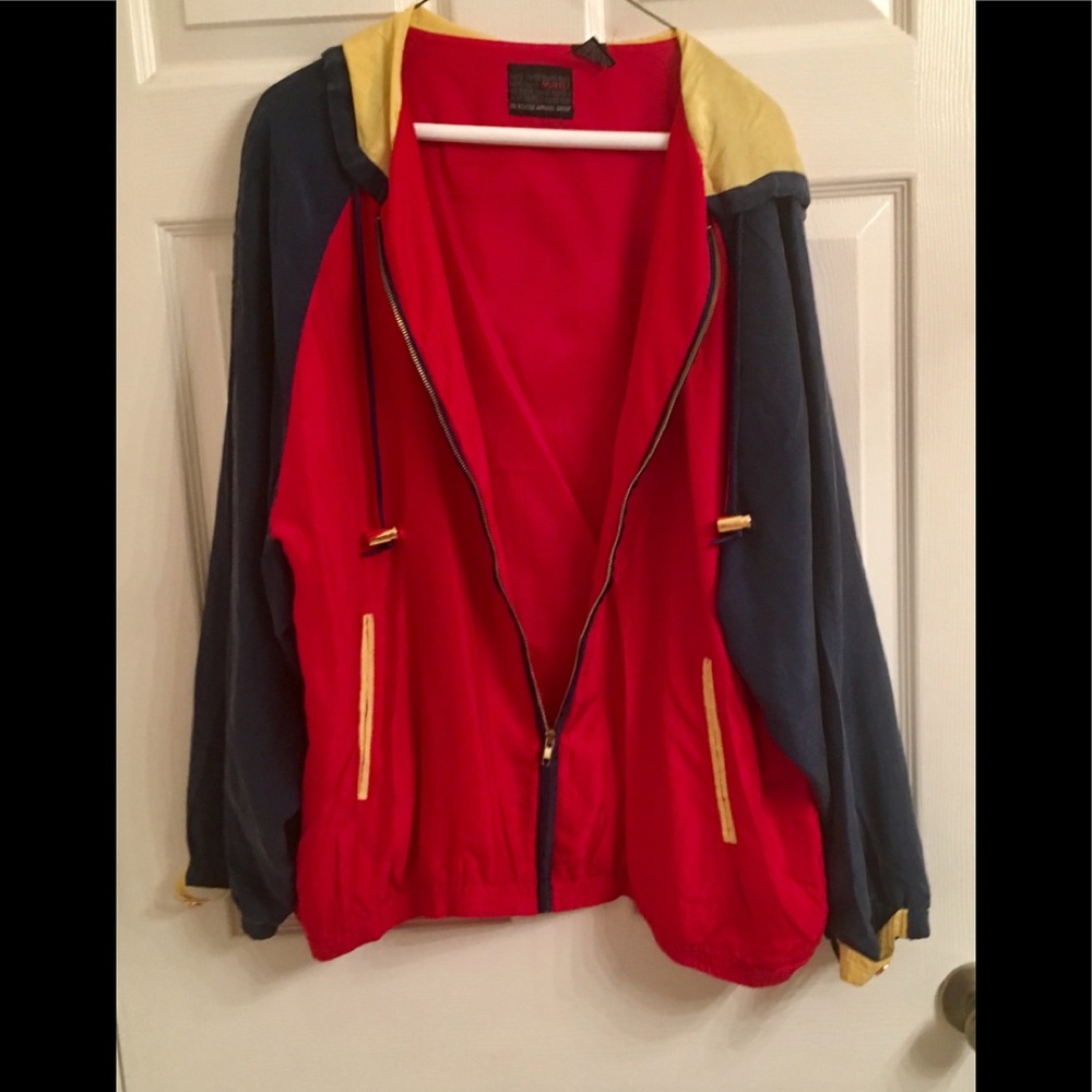 Silk Tracksuit Windbreaker Pants Sweatsuit vintage